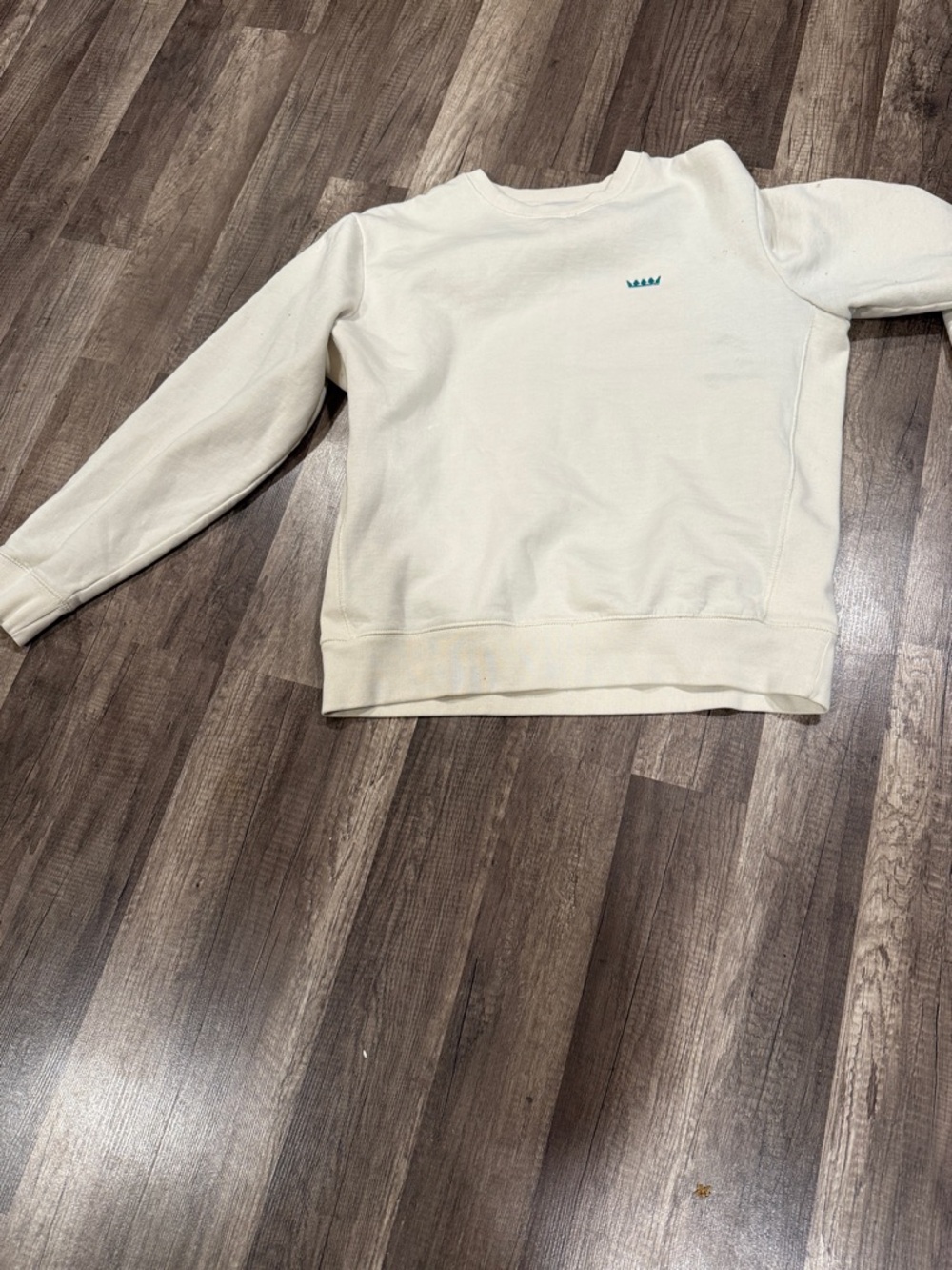 Men's Cream Crewneck Sweatshirt